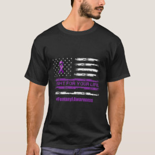 T-shirt Combattre pour votre vie Surdose de sensibilisatio