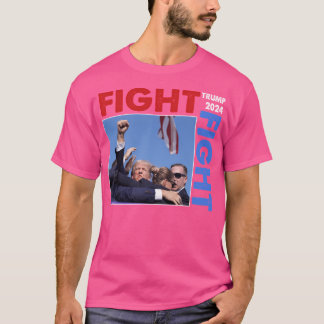 T-shirt Combattre Trump 2024