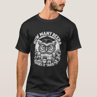 T-shirt Combien De Bières Faut-Il À La Chemise ?