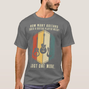T-shirt Combien De Cadeaux De Guitares Pour Hommes Joueurs