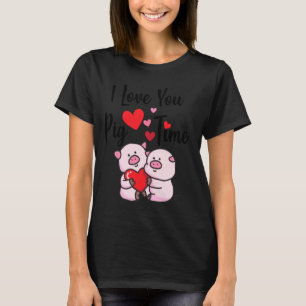 T-shirt Combien Tu M'As Mangé Des Couples Amusants Et De L
