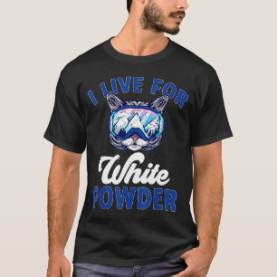 T-shirt Combinaison de ski en neige fraîche nordique en di