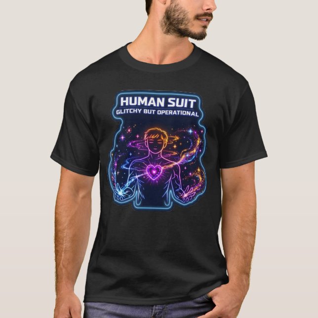 T-shirt Combinaison Humaine : Défectueuse mais Opérationne (Devant)