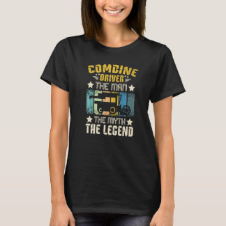 T-shirt Combiner le conducteur l'homme le mythe la légende