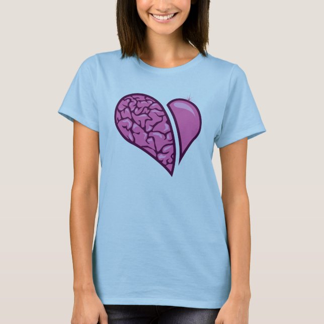 T-shirt Combo Big Brain Heart (Devant)