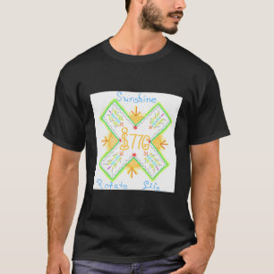 T-shirt Combo Sunshine Rotation De La Vie Et Être La Pério