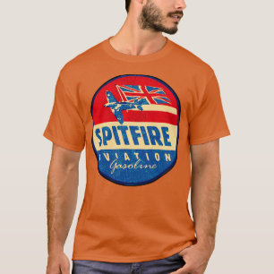 T-shirt Combustible de l'aviation Spirfire