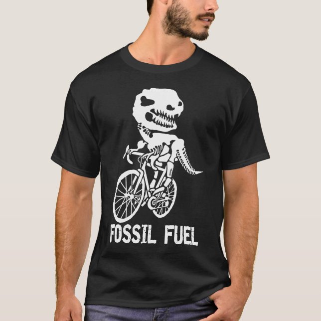 T-shirt Combustible fossile (Devant)