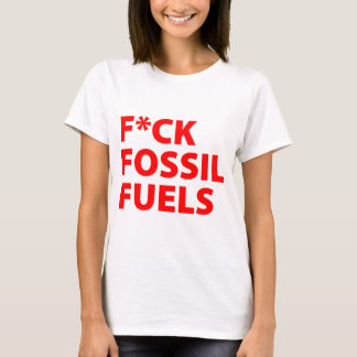 T-shirt Combustibles Fossiles