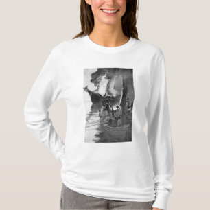 T-shirt Combustion du Gaspee