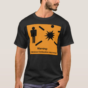 T-shirt Combustion spontanée