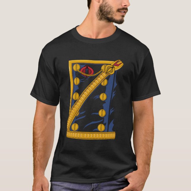 T-shirt Comder Gi Joe Cobra (Devant)
