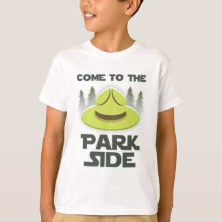 T-shirt Come To The Park Side National Park Camping Enthus