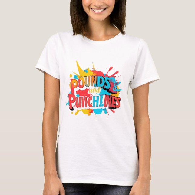 T-shirt "Comédie colorée" (Devant)