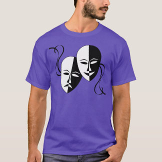 T-shirt Comédie et tragédie de FMS