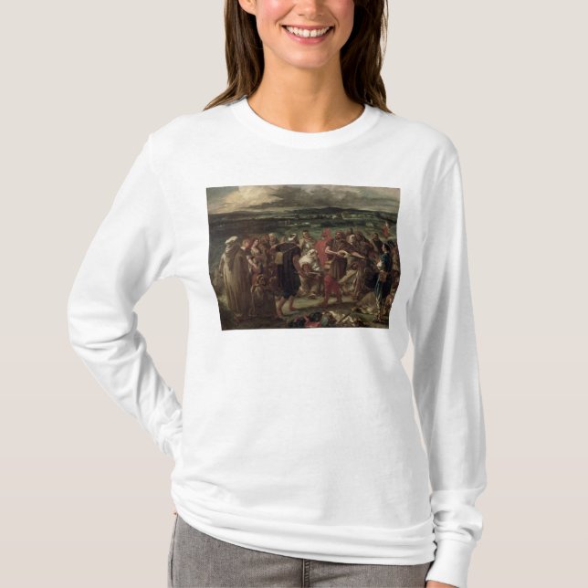 T-shirt Comédiens ou bouffons arabes, 1848 (Devant)