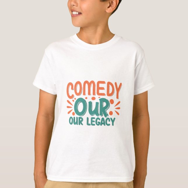 T-shirt Comedy Our Legacy (Devant)