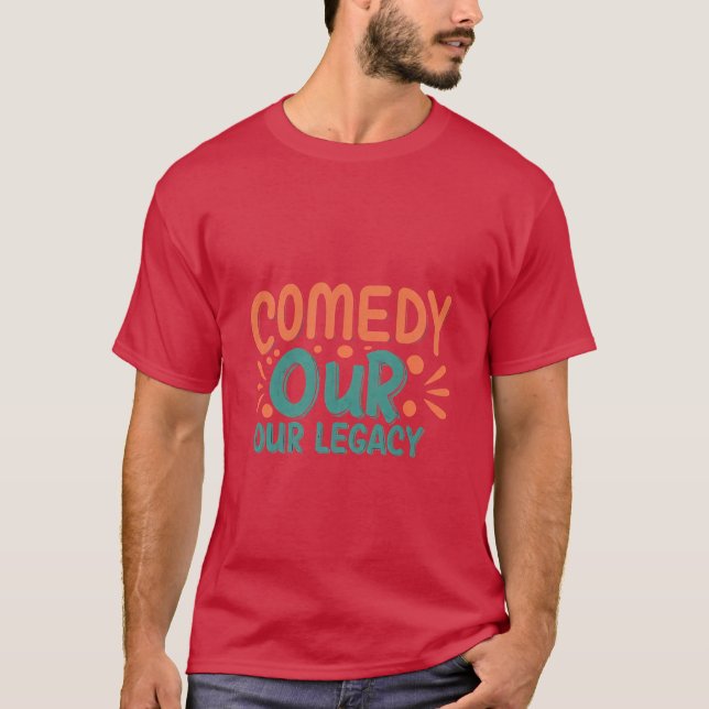T-shirt Comedy Our Legacy (Devant)