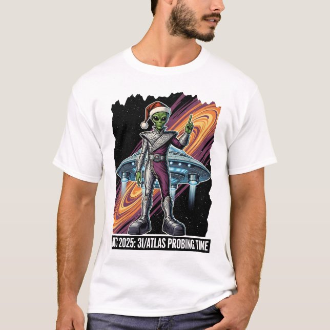 T-shirt Comète ATLAS 3I drôle (Devant)