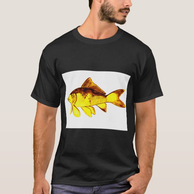 T-shirt Comète Jaune (Devant)