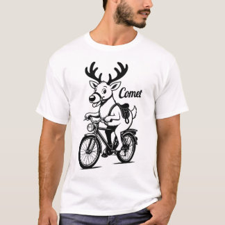 T-shirt Comète Le Renne à Vélo