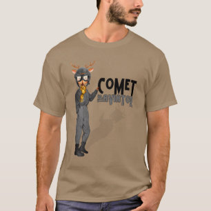 T-shirt Comète Père Noël Reindeer L'Aviateur