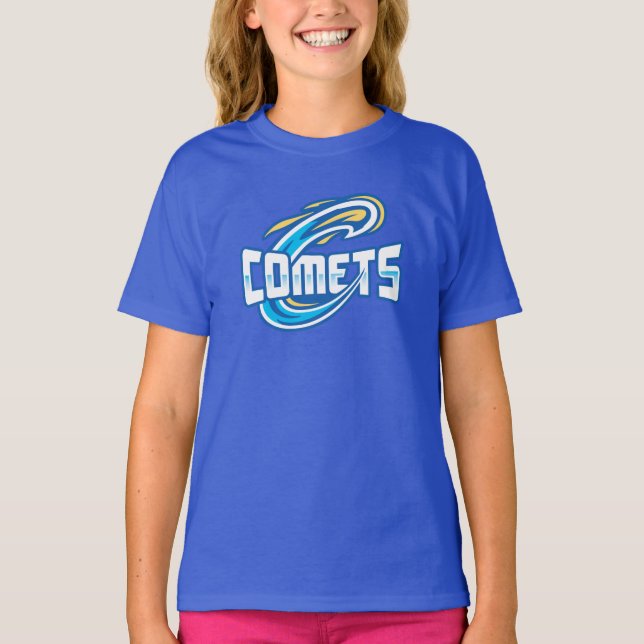 T-shirt Comètes du Cottey College (Devant)