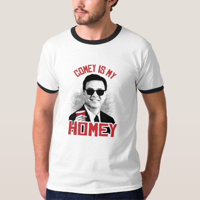 T-SHIRT COMEY EST MON INTIME - - (Devant)