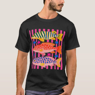 T-shirt Comfort Colors Tee empilés Poisson Côté Tee