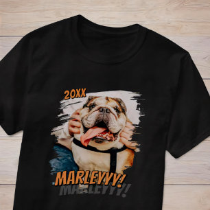 T-shirt Comic moderne Simple Cool Grunge Personnalisé Phot