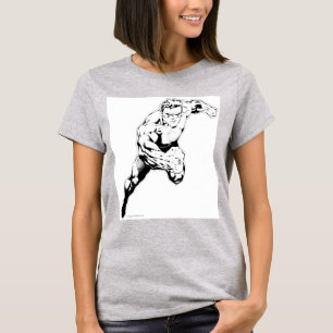 T-shirt Comic Style - Swift Jump, Black and White