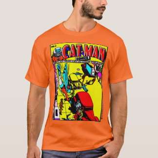 T-shirt Comics CAT-MAN des années 1940