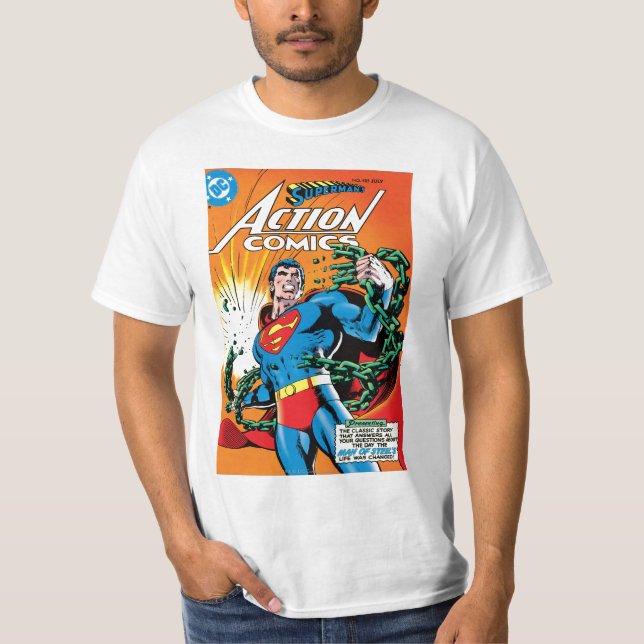 T-shirt Comics d'action #485 (Devant)