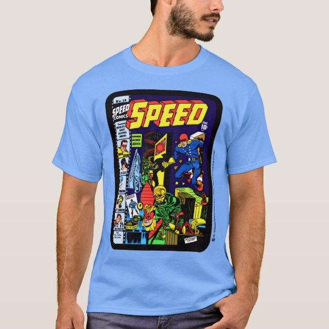 T-Shirt Comics SPEED des années 1940  (Devant)