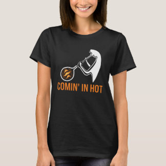 T-shirt Comin in hot glass blowing glass blower