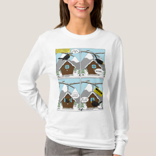 T-shirt Comique de sécurité d'abord