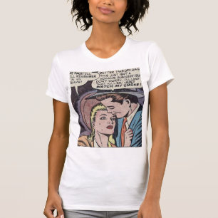 T-shirt Comique romantique classique des années 1950