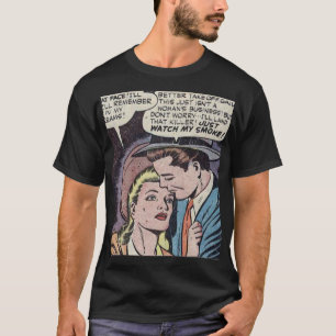 T-shirt Comique romantique classique des années 1950