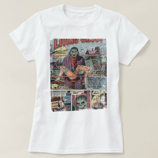 T-shirt Comique Vintage des années 1950 (Design devant)