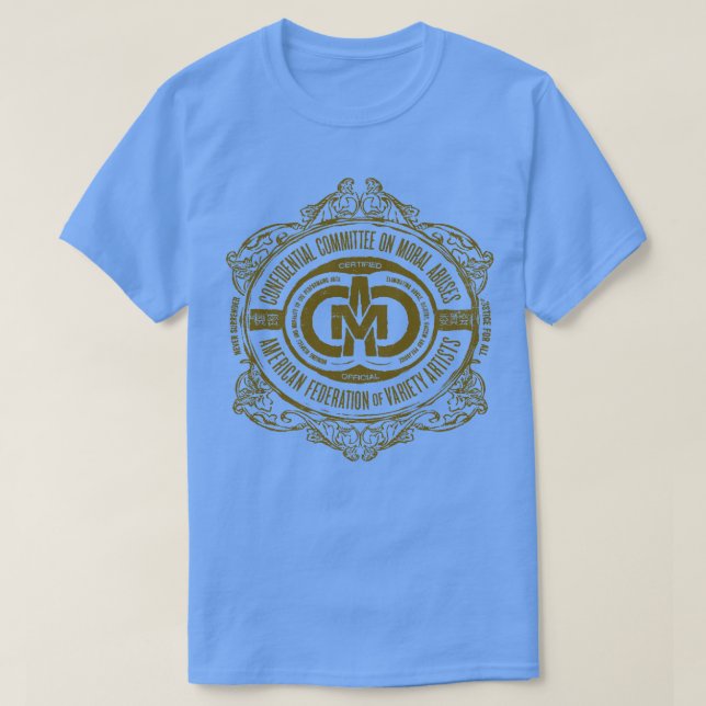 T-shirt Comité confidentiel sur les abus moraux (Design devant)