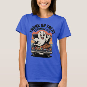 T-shirt Comité de Trunk ou de Treat 2025 Bénévole d'Hallow