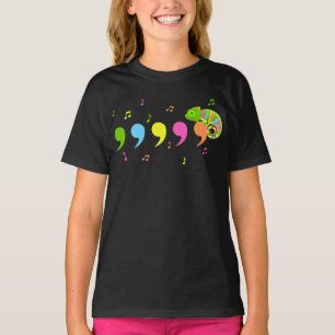 T-shirt Comma Chameleon Lizard Reptiles