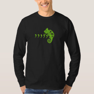 T-shirt Comma Chameleon musique des années 80 paroles fem