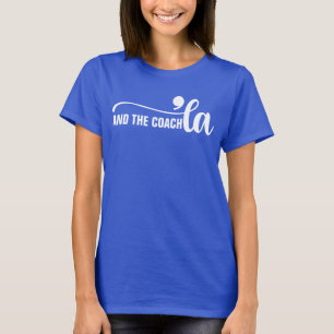 T-shirt Comma la & Coach Kamala Harris Coach Blue