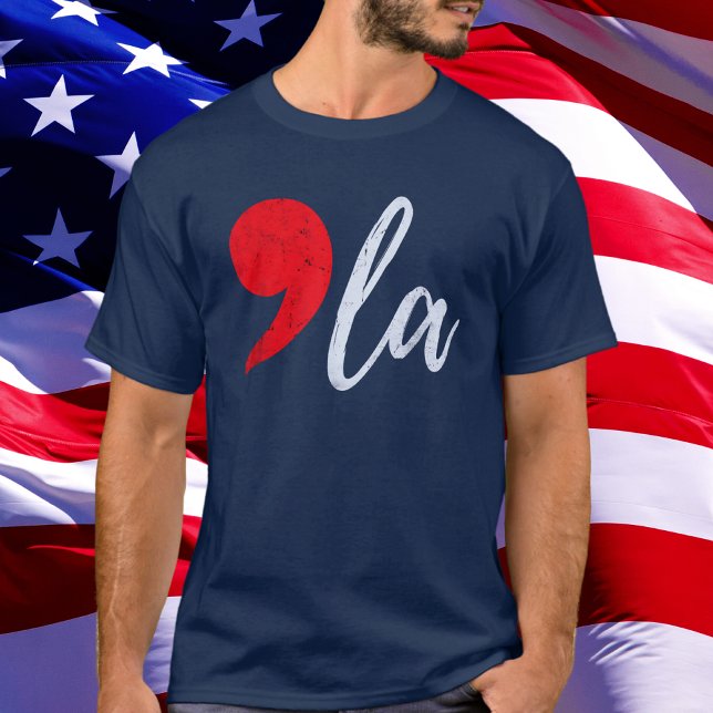 T-shirt Comma La Kamala Harris 2024 Président Funny (Créateur téléchargé)