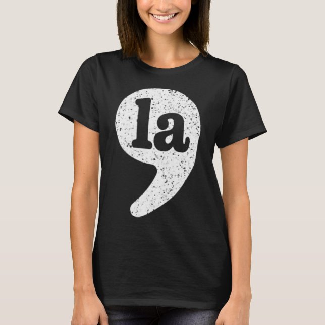 T-shirt Comma La Kamala Harris Coma La President 2024 Elec (Devant)