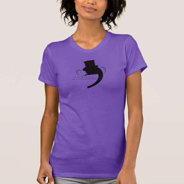 T-shirt Comma Villainous, Oxford Comma Debate (Devant)