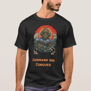 T-shirt Command Conquer Stratégie Joueur Dominant Pouvoir
