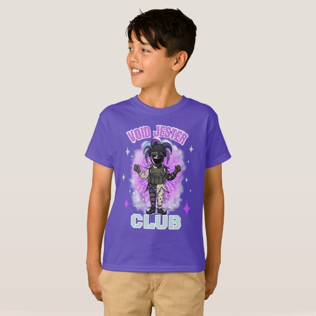 T-shirt Commandant ami du club du bouffon du vide (Devant entier)