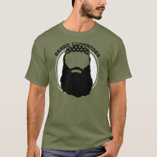 T-SHIRT COMMANDANT DE BARBE
